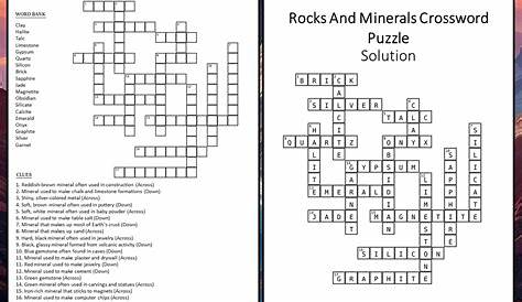 Оригинальное название: Crack the Code: Your Guide to the Layered Rock Crossword Clue