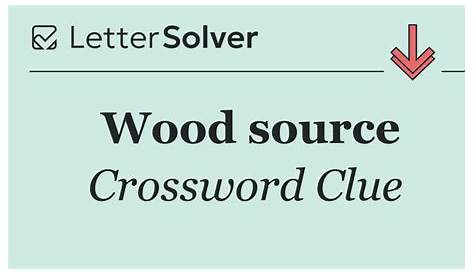 Разблокировка секретов кроссворда Wood Source