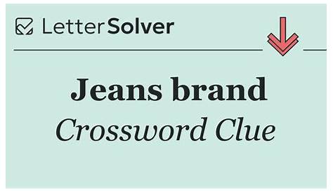 Оригинальное название: The Big Name in Jeans Crossword Clue: A Comprehensive Guide