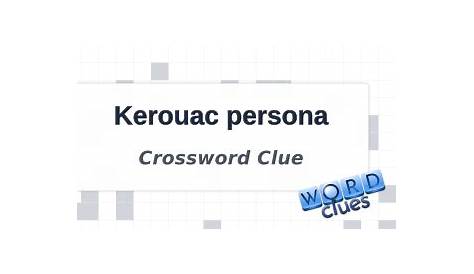 Разблокировка ответа на клей кроссворда Kerouac: ваш путеводитель по решению головоломок