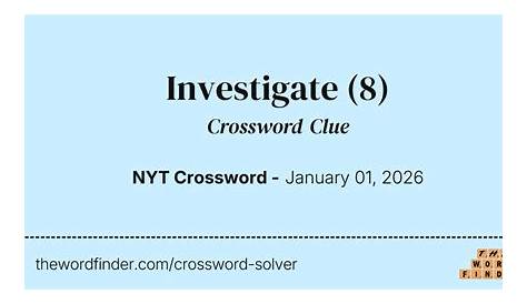 Оригинальное название: The Investigate Furtively Crossword Clue: Your Guide to SNOOP