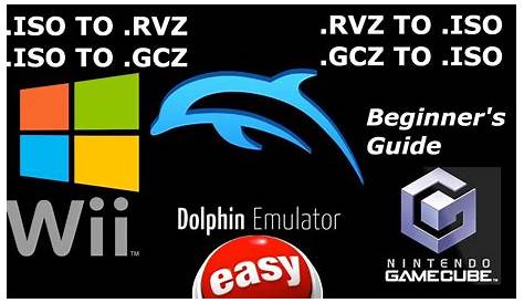 Rvz будет легко конвертироваться в Dolphin Emular Wii и Gamecube Games