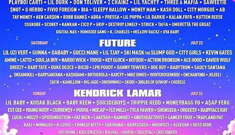 Захватывающие моменты Rolling Loud Miami 2022 Lineup 2024 Люка Присси