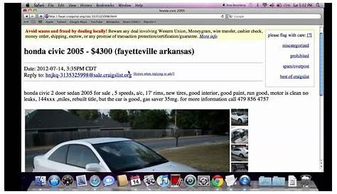 Craigslist Fayetteville Arkansas Cars and Trucks by Owner Ар в блоге Johndsullivan