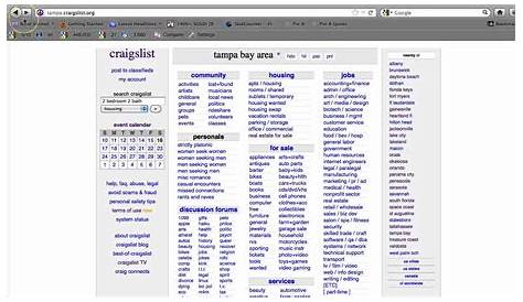 Craigslist Florida Tampa Area Fl Автомобили, используемые грузовиками и фургонами