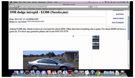 Craigslist Joplin Missouri Cars and Trucks выставлен на продажу владельцем Layla