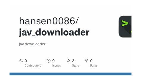 Лучший Jav Downloader Chrome Github Hansen0086