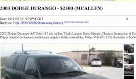 Craigslist Автомобили и грузовики Макаллен Техас от владельца специально Ejournal