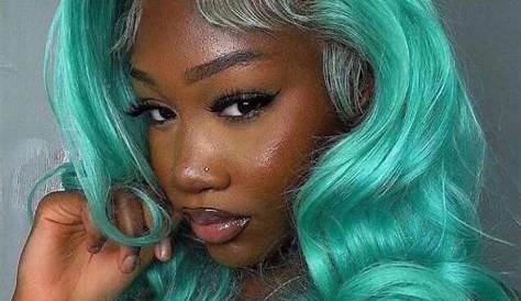 Галерея Мятных Волос Green For Black Girl 15 Гламурных Цветных Идей, Которые У Вас Есть