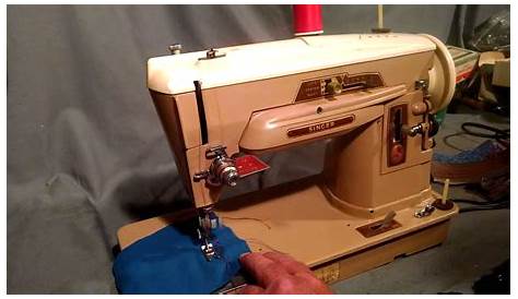 1960 Singer Sewing Machine Value Servicedage 403 403a Cam Вышивка красная