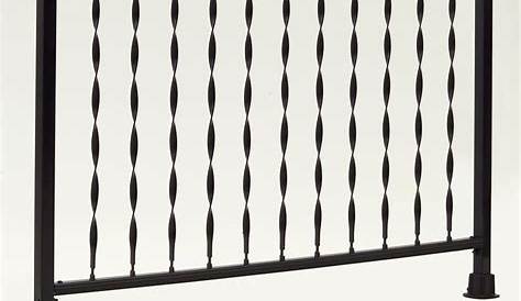 Лоуэс Железный рельсовый магазин Gilpin Windsor Plus 72in X 28in Black Steel Porch At