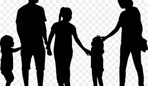 512 Family Silhouette Clip Art Png скачать бесплатно