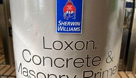 Loxon Primer Sherwin Williams польский бетонный внешний пятно