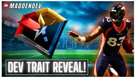 Madden 24 Rookie Trait Development Trait (Трейт развития новичков) — это наш новый