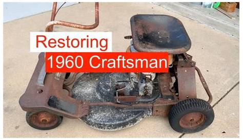 1960 — Швейная газонокосилка 1960 — Sears Craftsman Roebuck 4hp Mower Home & Garden in Los