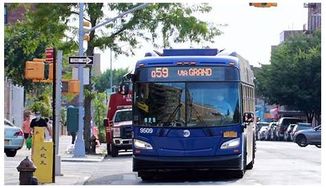 Q59 Bus Mta New York City Новый флаер Xd40 7215 на Youtube