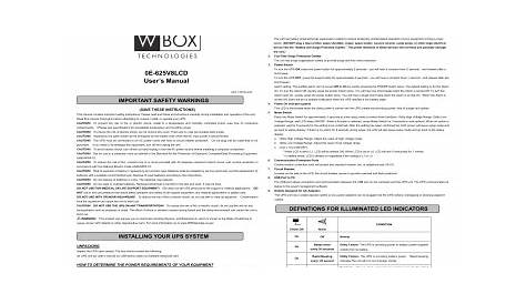 Wbox Technology Technologies 0e1000v9vrd Руководство пользователя Pdf Скачать Рукописи