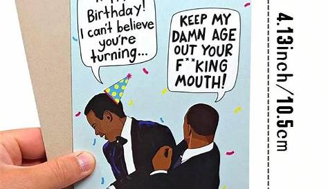 Грязный день рождения Memes Funny Card for Women