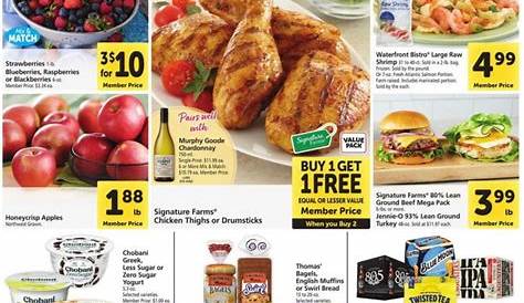 Safeway Myacipodcast Personal Weekly Ad 31 августа 06 сентября 2022