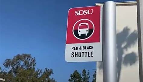 Red And Black Shuttle Sdsu представляет обновленный и программный Youtube
