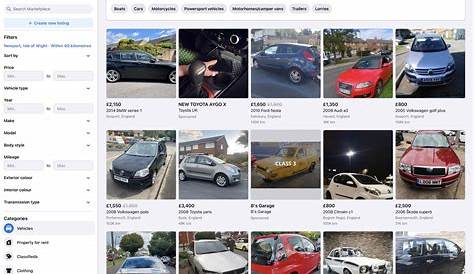 Facebook Marketplace Michigan Cars: как продать автомобиль на продажу