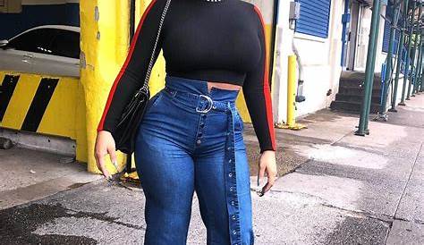 Кимбелла в Instagram «все еще выглядит красиво в Fashionnova Top & Jeans»