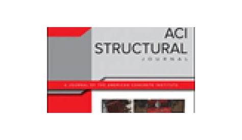 Acie Journal Pdf Aci Структурная техническая документация