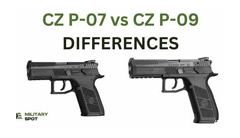Cz P07 Vs P10 C Ключевые отличия