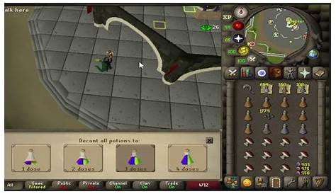 Osrs Stamina Potion Uim Herblore Тренировочный Youtube