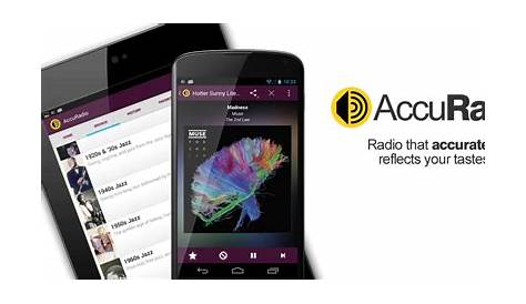 Accuradio Music разблокировала бесплатное радио App Shopper