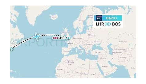 Ba203 Рейсный статус British Airways London to Boston Baw203
