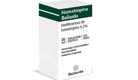 Metilbromuro De Homatropina En Estados Unidos Homatropine Methylbromi Homatropine Methobromi Cas 80499