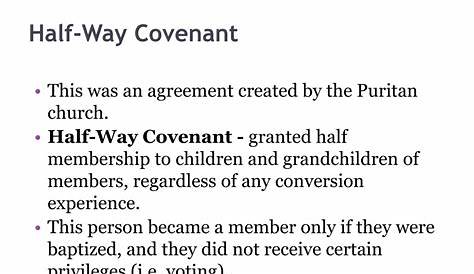 Halfway Covenant Apush Ppt U History Unit 1 Notes Powerpoint Presentation Бесплатная загрузка