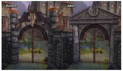 Legacy Of The Dragonborn Museum Location Gate Remade モデル・テクスチャ Skyrim