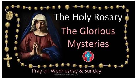 Youtube Rosary Sunday Pray The Wednesday и The Glorious Mysteries Of The World (альбом)