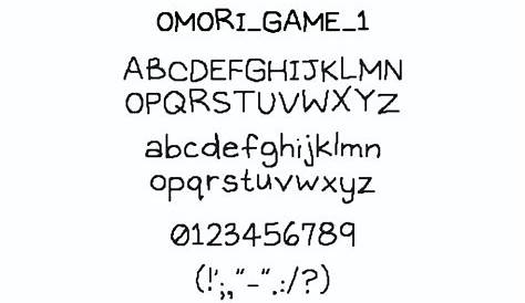 Omori Font Generator скачать бесплатно Swan