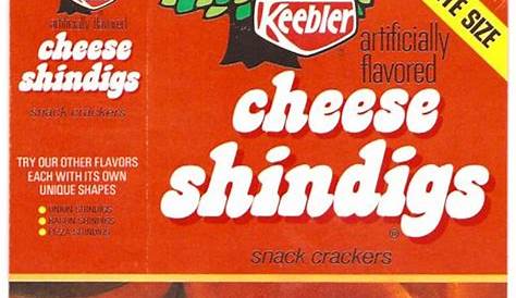 1976 — Keebler Crackers прекращает выпуск сыра Shindigs Snack Box Food Retro Recipes