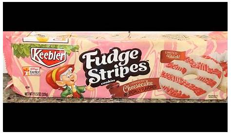 Keebler Strawberry Cheesecake Cookies прекращает использование Fudge Stripes