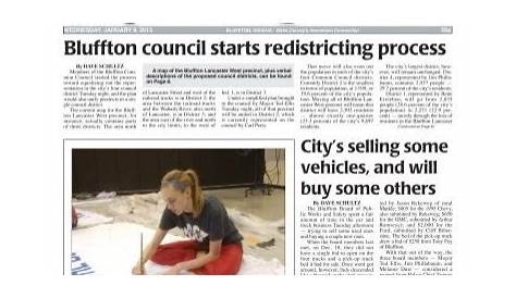 Bluffton News Banner некролог