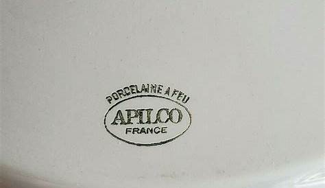 Фарфоровый Apilco France Au Gratin Dishes Set из 3 10 блюд