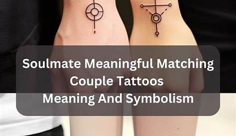 Идеальная пара: татуировки для пары Soulmate Matching