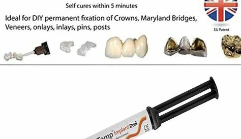 Слоган: Dental Crown Cement Walgreens
