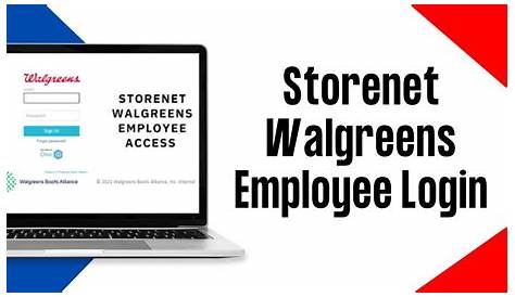 Walgreens Storenet Home Как войти в портал сотрудников 2024