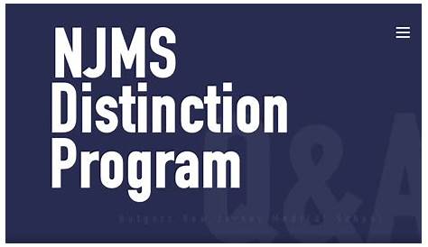 Njms Sdn Inside the Distinction Program (англ.) (недоступная ссылка).