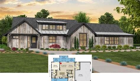 Потрясающие планы Rustic Ranch House