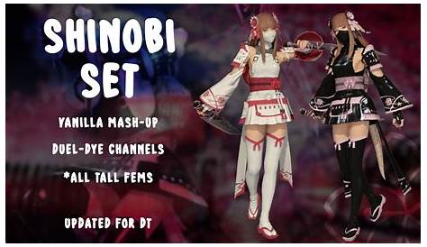 Архив модов Xiv Shinobi Set