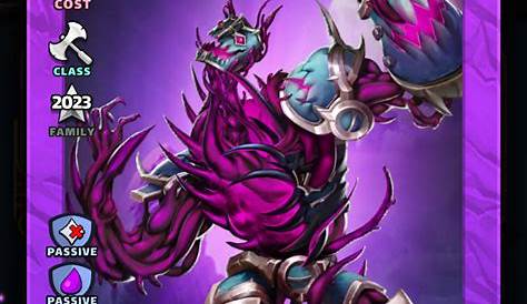 Empires And Puzzles March 2023 Hotm Uthragan 5* Dark Purple October Hero of the Month (недоступная ссылка — история).