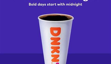 Dunkin Midnight прекратили «История кофе»