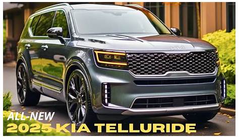 2025 Kia Telluride Spy Shots Redesign Редизайн Хейли Шэрон