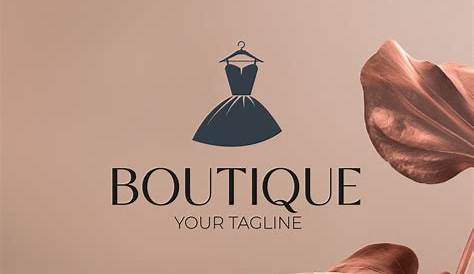 Etsy Boutique Logo Design Предназначенная одежда для логотипа магазина